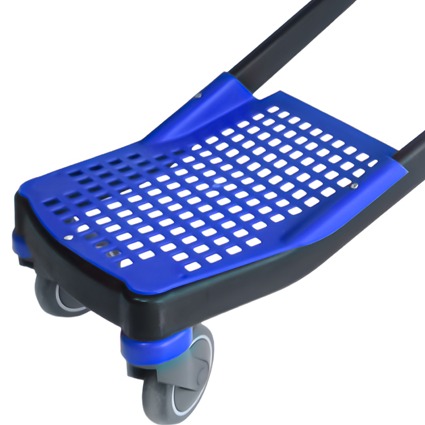 150-liter-grid-chassis-plastic-shopping-cart-blue-angle-3