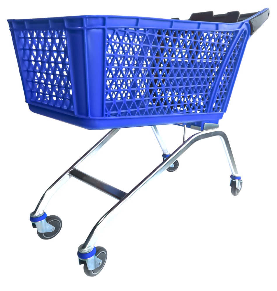150-liter-metal-chassis-plastic-shopping-cart-blue-3
