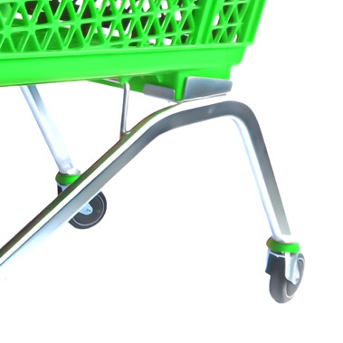 150-liter-metal-chassis-plastic-shopping-cart-green-3
