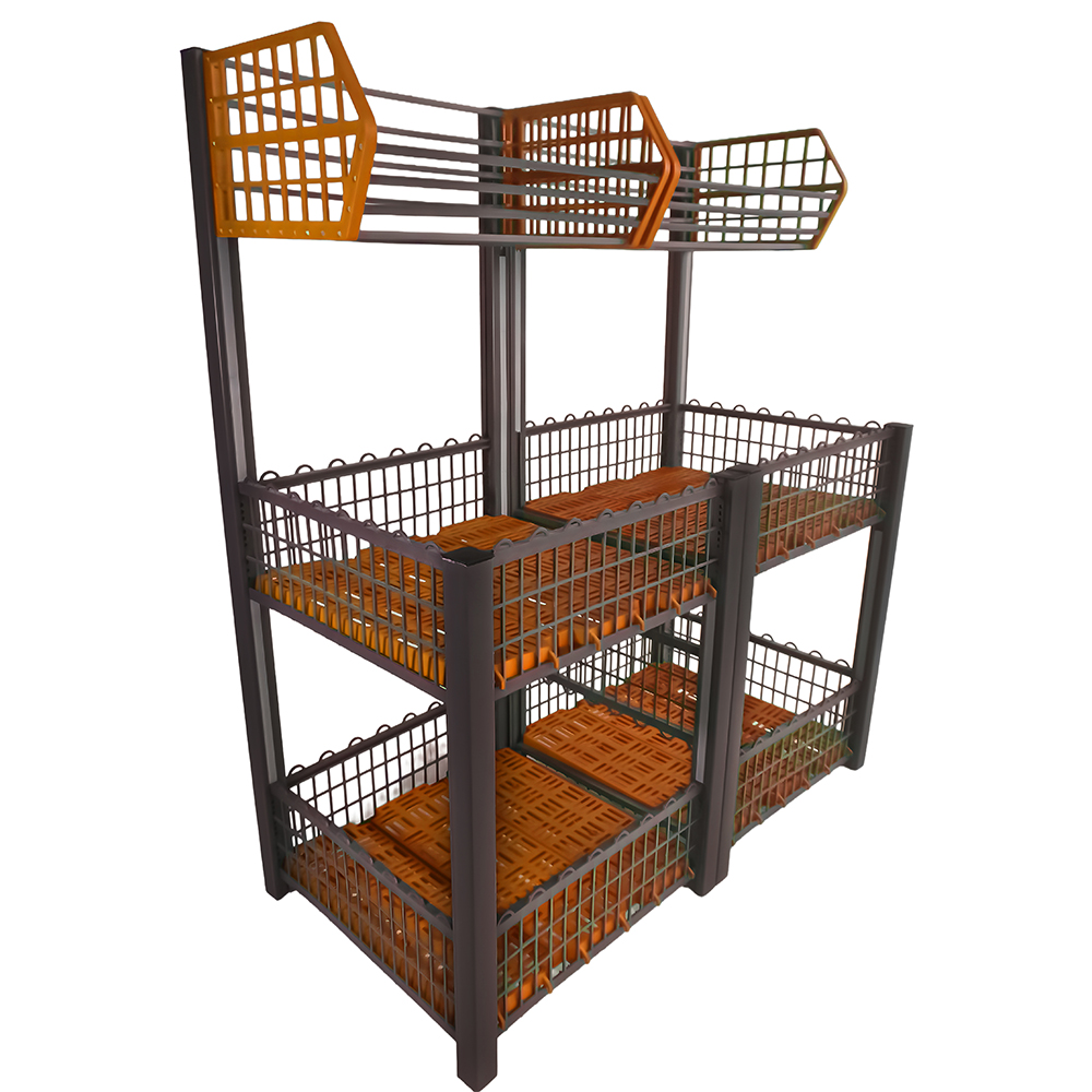 25 Litre Plastik Market Arabası Mavi